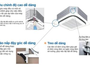 may lanh am tran daikin fcfc40dvm inverter 1 5hp 5 2